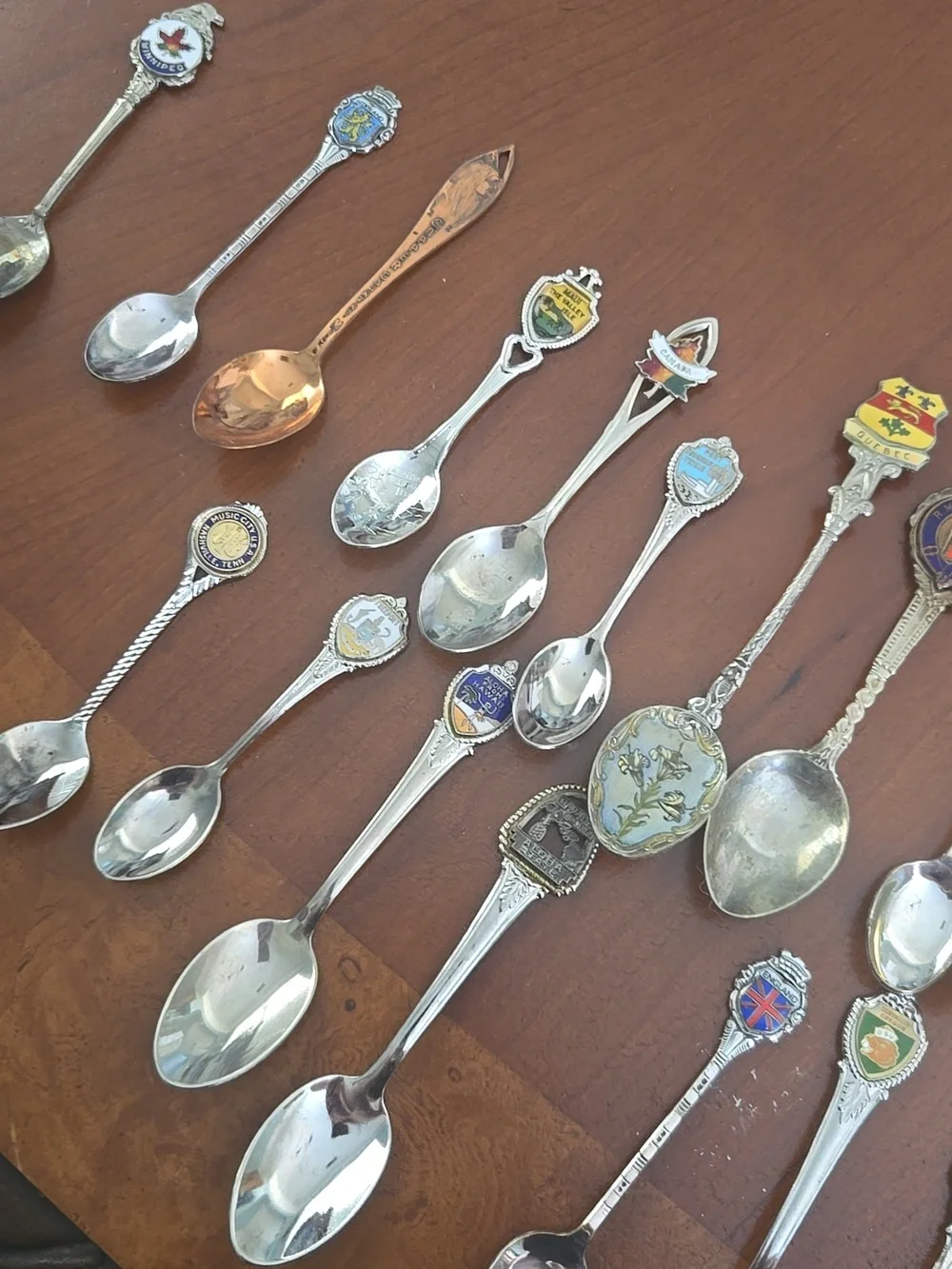 Vintage Collection Of Spoons 39 Spoons